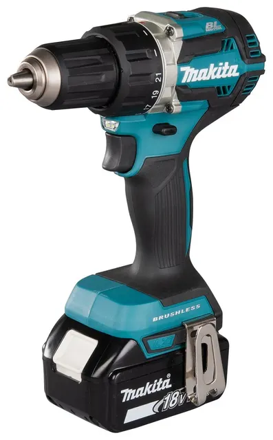 Makita DDF484RFJ wiertło 2000 RPM 1 8 kg Czarny Niebieski