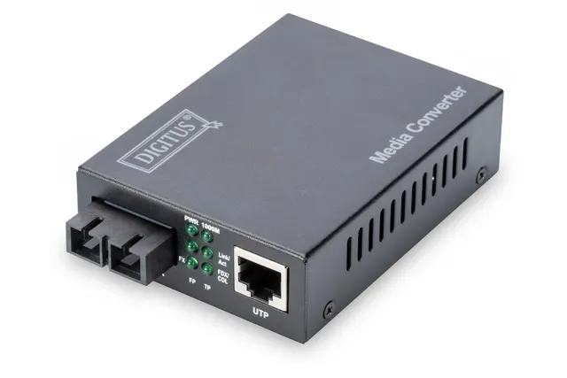 Digitus Gigabitowy konwerter mediów RJ45 / SC (DN-82121-1)