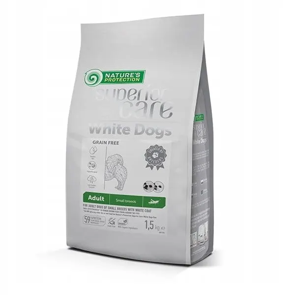 Nature's Protection White Dogs Insects Adult Small Breeds 1 5kg