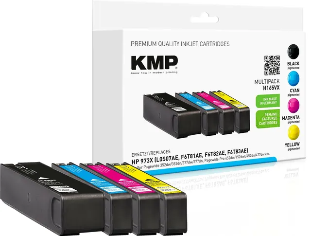 KMP 1752 4005 kaseta z tonerem 4 szt. Zamiennik Czarny Cyjan Purpurowy Żółty