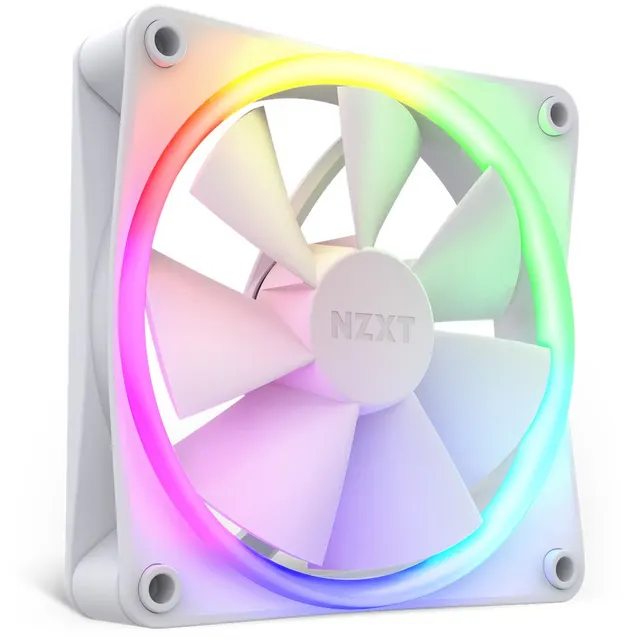 NZXT F120 RGB Triple Pack Obudowa komputera Wentylator 12 cm Biały 3 szt.
