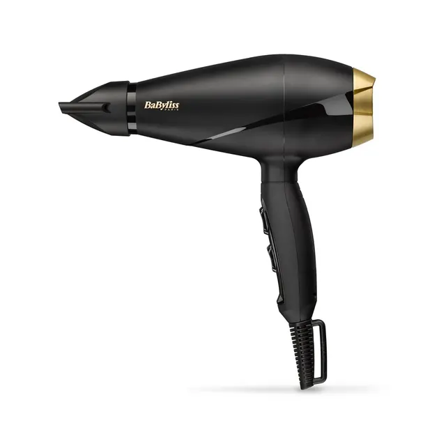 BaByliss 6704E suszarka do włosów 2000 W Czarny Złoto