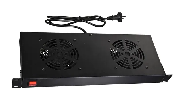 Panel wentylatorów A19P-2W do szafy rack Eprado
