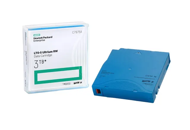 Taśma do streamera HP LTO-5 Pojemność bez kompresji 1500GB Pojemność po kompresji 3000GB