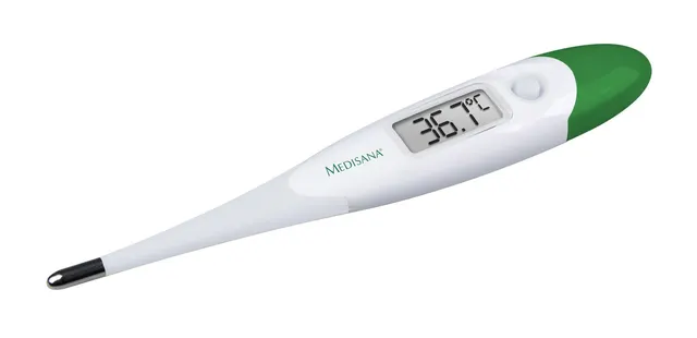 Termometr elektroniczny z giętką końcowką Medisana TM 700 jednostki miary °C °F, wodoodporny, czas mierzenia 10s