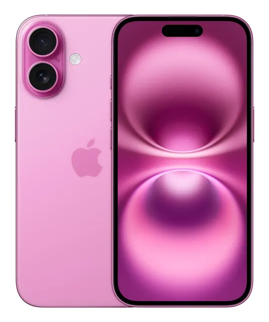 Apple iPhone 16 15 5 cm (6.1 ) Dual SIM iOS 18 5G USB Type-C 128 GB Różowy (MYEA3ZD/A)