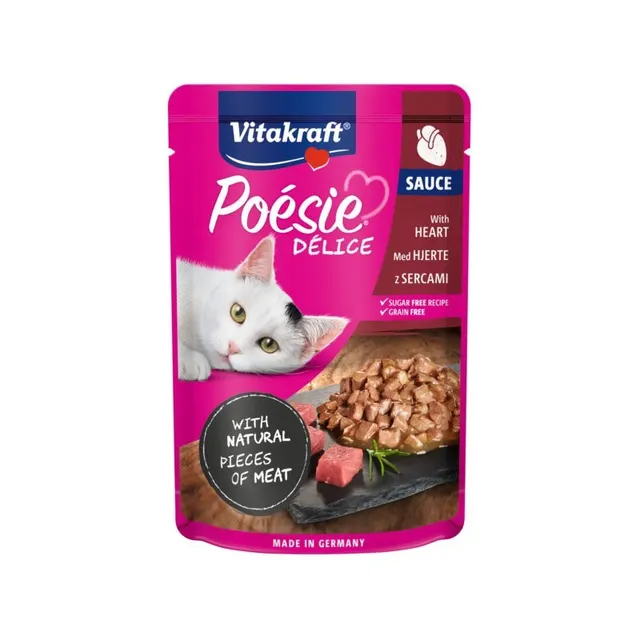 VITAKRAFT POESIE DELICE serca dla kota 85g