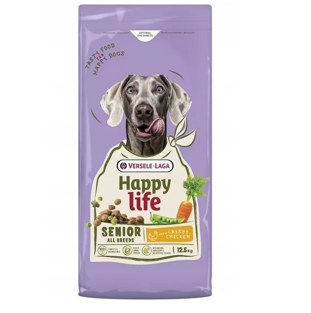 Versele Laga Happy Life Senior Chicken karma sucha dla psa seniora 12 5kg