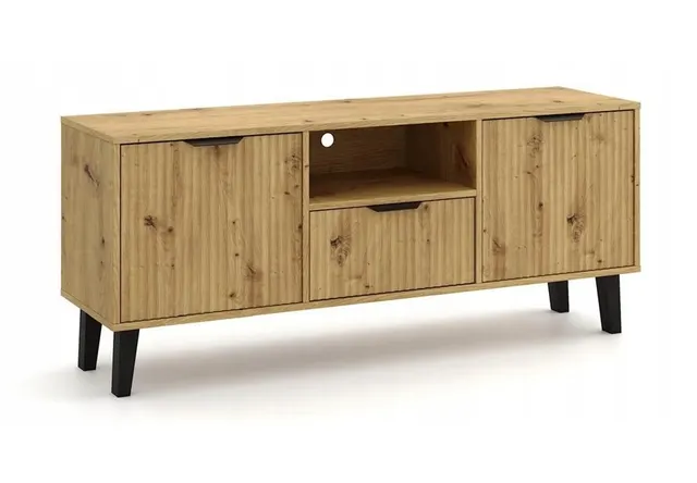 RTV SCANDI 2D1S SLIM DĄB ARTISAN
