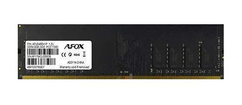 AFOX DDR4 8G 2400MHZ RANK1 AFLD48EH1P