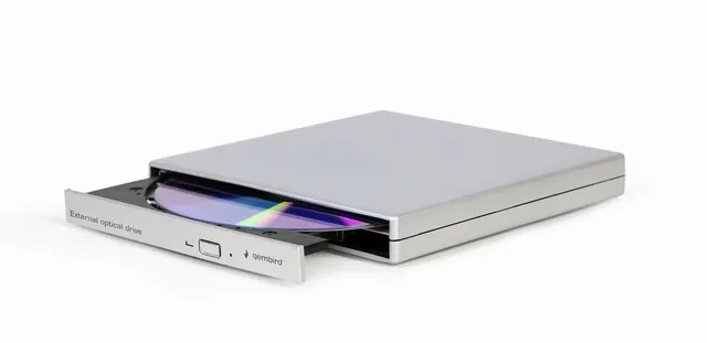 GEMBIRD ZEWNĘTRZNA NAGRYWARKA DVD 8X CD 24X USB 2.0 SREBRNA
