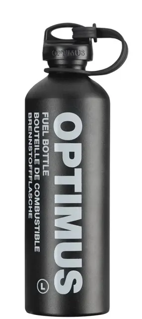 Optimus 8021022 akcesorium do pieca kempingowego 1 l 251 g Aluminium Czarny Butelka paliwa