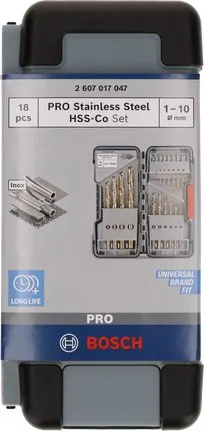 Bosch 2 607 017 047 wiertło Wiertło spiralne 18 szt.
