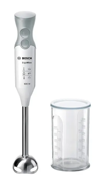 Blender ręczny BOSCH MSM66110 (600W; kolor biały kolor szary)