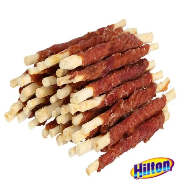 HILTON Pałeczki owinięte kaczką - gryzak dla psa - 500 g