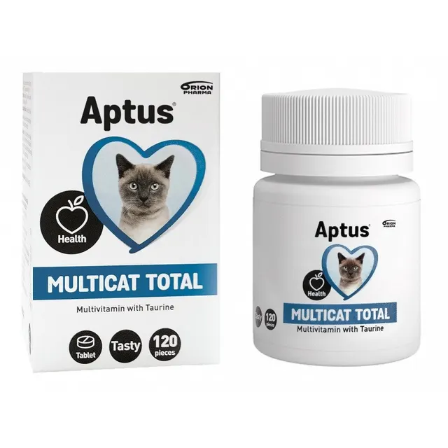 APTUS MULTICAT Total multiwitamina kot 120szt