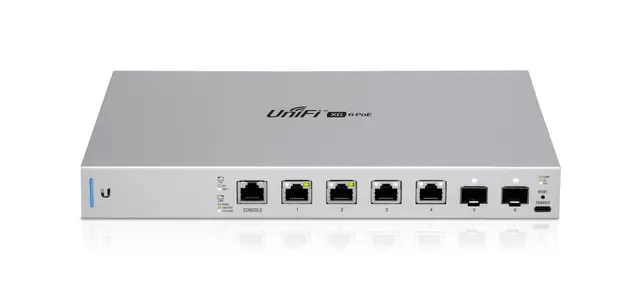 Switch Ubiquiti UniFi XG 6 PoE (Gen1) 6p PoE ( PoE++: 4;) Managed Multigigabit (US-XG-6POE-EU)