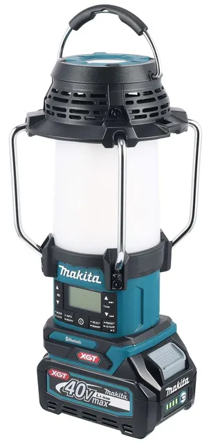 Makita Radio MR009GZ 12/14 4/18/40V XGT MR009GZ z lampą i latarką