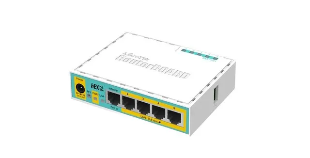 Router Mikrotik hEX PoE lite (RB750UPr2) Total Ethernet Ports:5; Architecture:MIPSBE; CPU core:1