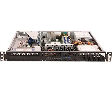 Platforma ASRock Rack (1U) AMD Ryzen (Int. drive bays 2xGbE Fixed PSU IPMI)