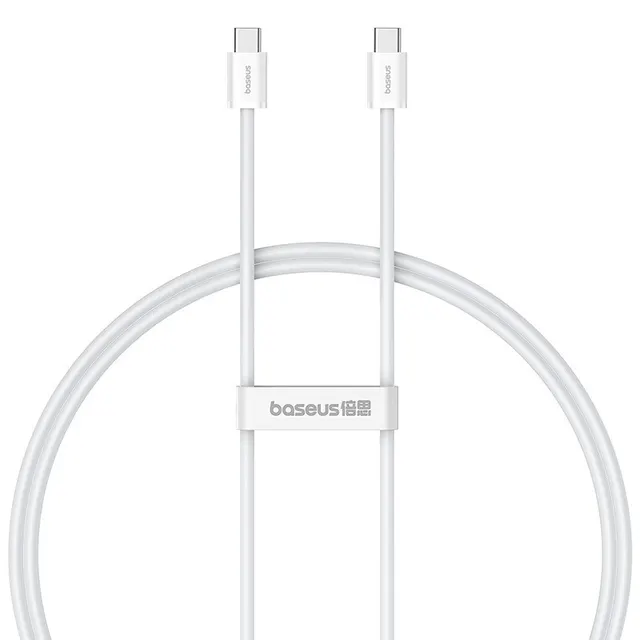 Kabel Baseus Superior Typ C-Typ C 30W 1m (biały)