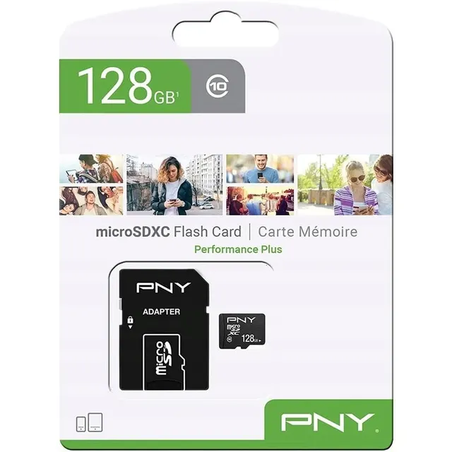 Karta pamięci PNY Performance Plus microSDHC 128GB