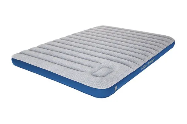 Materac welurowy dwuosobowy High Peak Cross Extra Long 40045 szary M0678