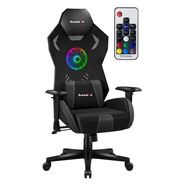 Fotel gamingowy Huzaro Combat 7.6 RGB Black