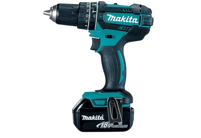 Makita DHP482RFE wiertło 1900 RPM 1 5 kg Czarny Niebieski