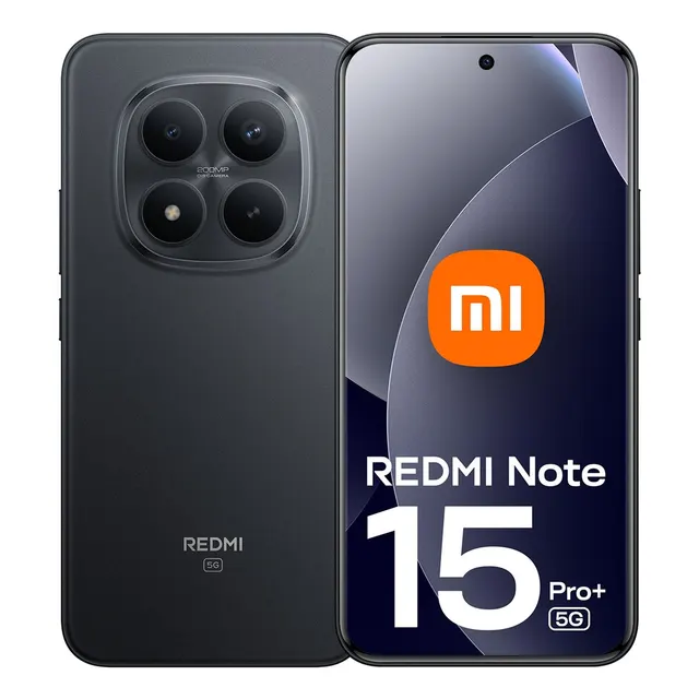 Xiaomi Redmi Note 15 Pro+ 5G Midnight Black - 17 4 cm (6.83 ) 8 GB 256 GB 6500 mAh Czarny