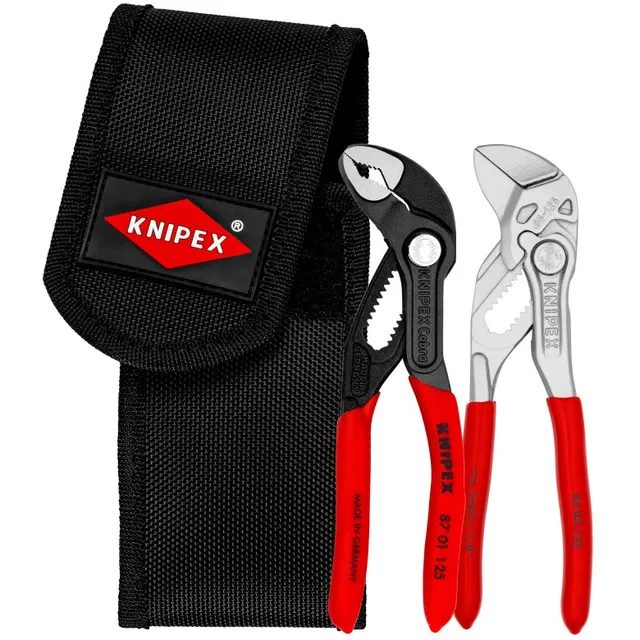 Zestaw szczypiec mini w etui na pasek 2 szt.