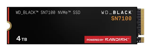 SSD WD Black SN7100 4TB WDS400T4X0E