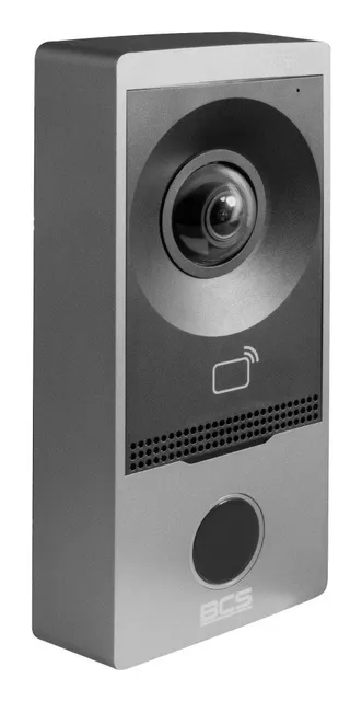 BCS BCS-P-PAN1000G wideodomofon 2 MP Czarny Srebrny