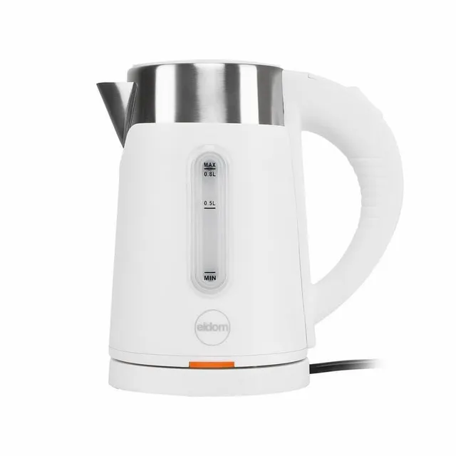 ELDOM CZAJNIK BEZPRZEWODOWY 185B TRIPO BIAŁY 1000W 0 8 L BPA FREE IZOLOWANY