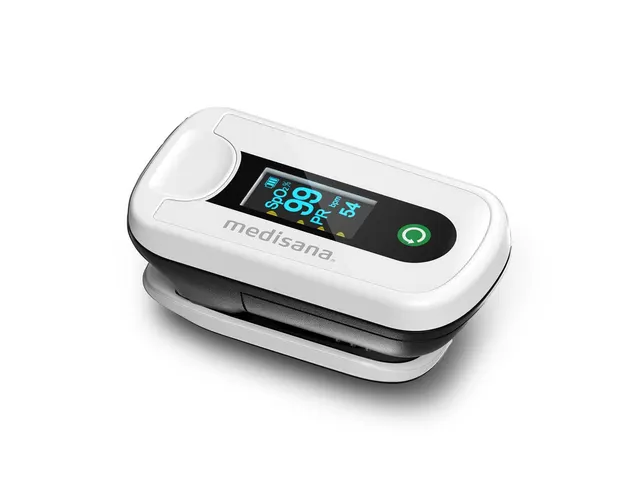 Pulsoksymetr Medisana PM 180 wyświetlacz OLED, dokładność 2 bpm, 68 x 38 x 27 mm