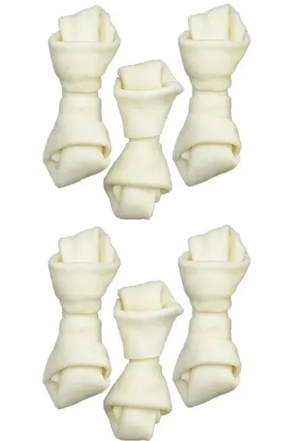 ZOLUX Kość wiązana biała 6 cm x 6