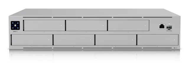 Ubiquiti UNAS-Pro, Serwer NAS, 2U 7x HDD 1x SFP+ 1x GbE RJ45