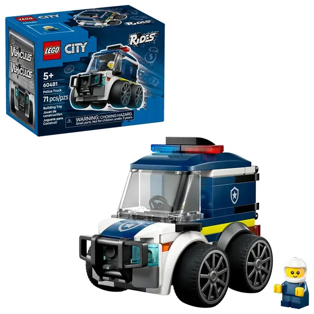 LEGO City 60481 - Pojazdy - Ciężarówka policyjna