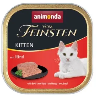 ANIMONDA Vom Feinsten Kitten wołowina - mokra karma dla kociąt - 100g