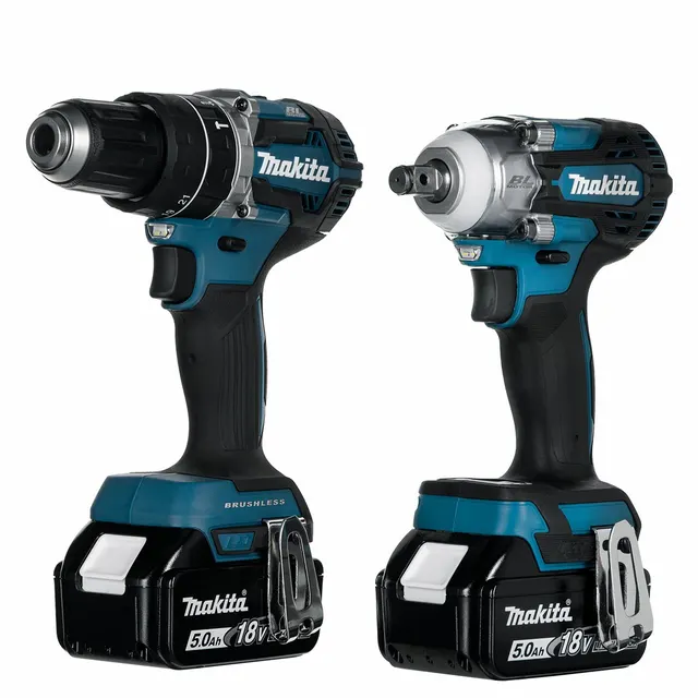 Zestaw Combo MAKITA DLX2359TJ1 18V 3x5 0Ah (DTW300+DHP484)