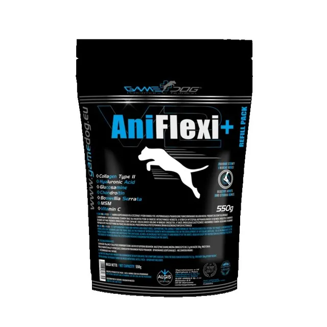 Game Dog AniFlexi+ V2 Refill Pack proszek Suplement dla psa 550g