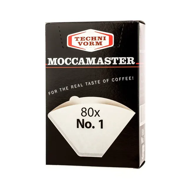 Moccamaster filtry papierowe nr 1 80 sztuk