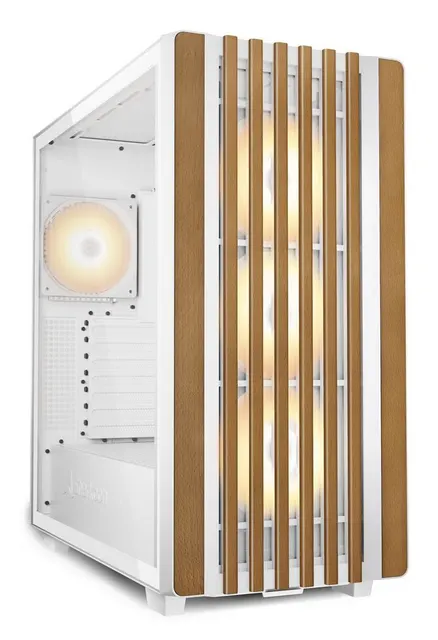 Pokrowiec Sharkoon Rebel C70G RGB ATX 1xSzkło białe