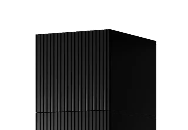 Szafa PAFOS 1D NADSTAWKA 45x55 5x45 czarny mat