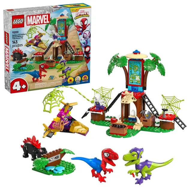 LEGO Marvel Super Heroes 11200 - Bitwa Spidey’ego i Gobby’ego przy domku na drzewie