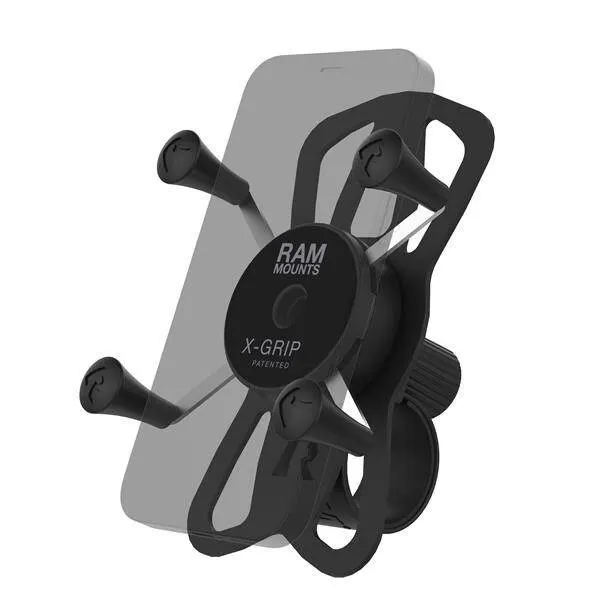 RAM MOUNT Uchwyt na telefon RAM® X-Grip® z podstawą kierownicy RAM® Tough-Strap™