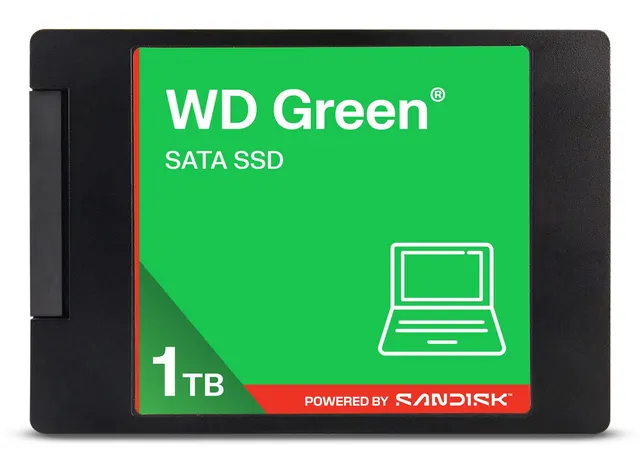 Western Digital WDS100T5G0A 1 TB 2.5 Serial ATA III 3D NAND