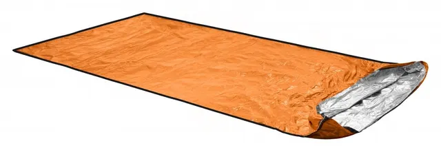ORTOVOX Bivy Ultralight Dorosły Śpiwór prostokątny Poliuretan Srebrny Niebieski Pomarańczowy