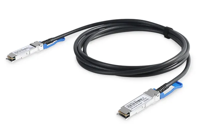 Kabel 100G QSFP28 Direct Attach Cable 1m do 28.3125Gbps