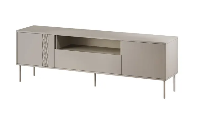 Szafka RTV EF TRESSE 180x40x54 5 kaszmir mat
